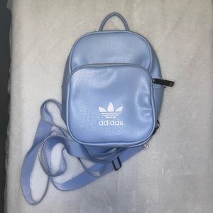 Adidas baby blue mini backpack